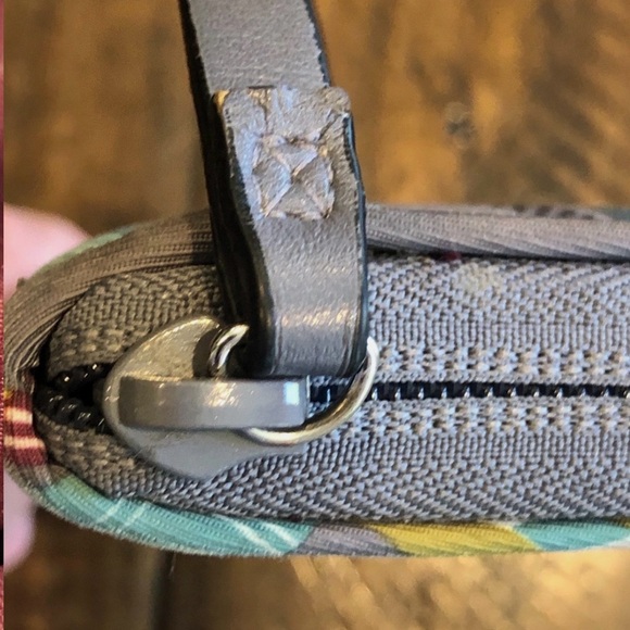 Vera Bradley Midtown City Plaid RFID zip around wallet wristlet - Picture 10 of 15